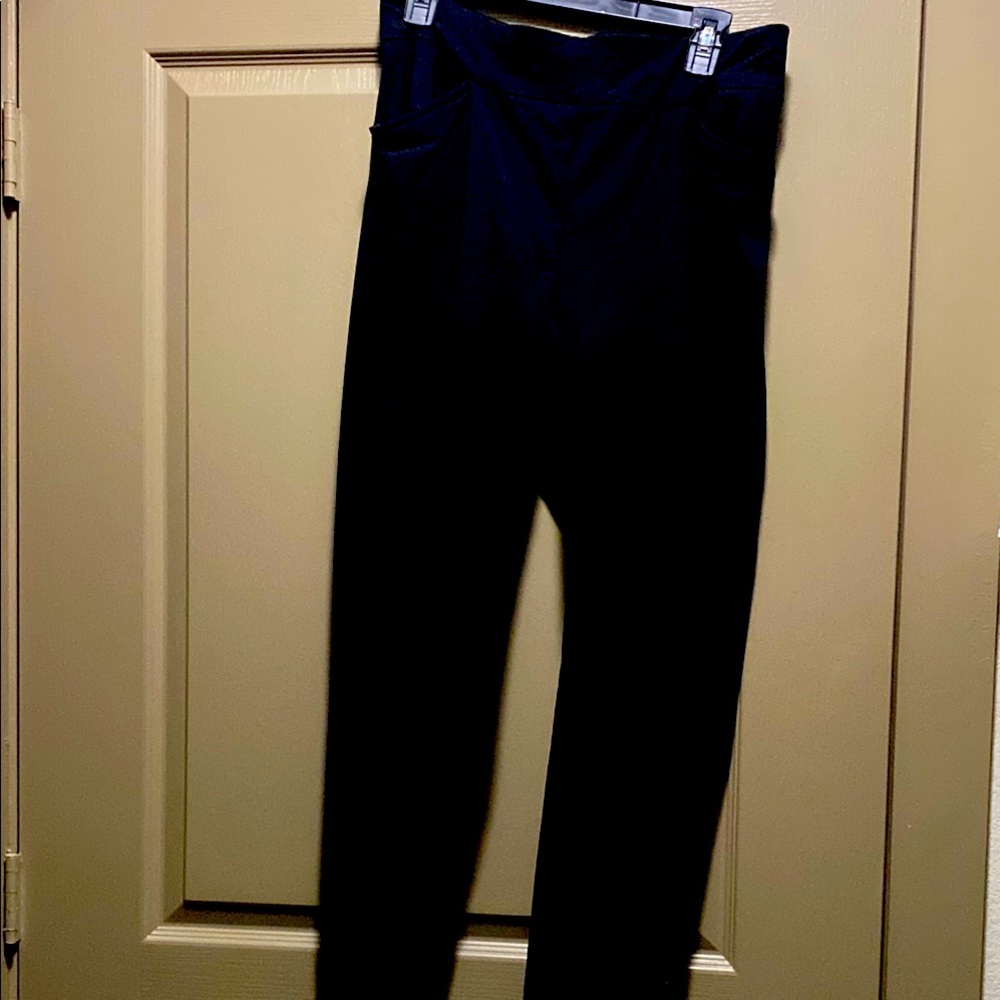 Chicos
Black High-Waisted Pants 
Size 12 = to Chicos size 12